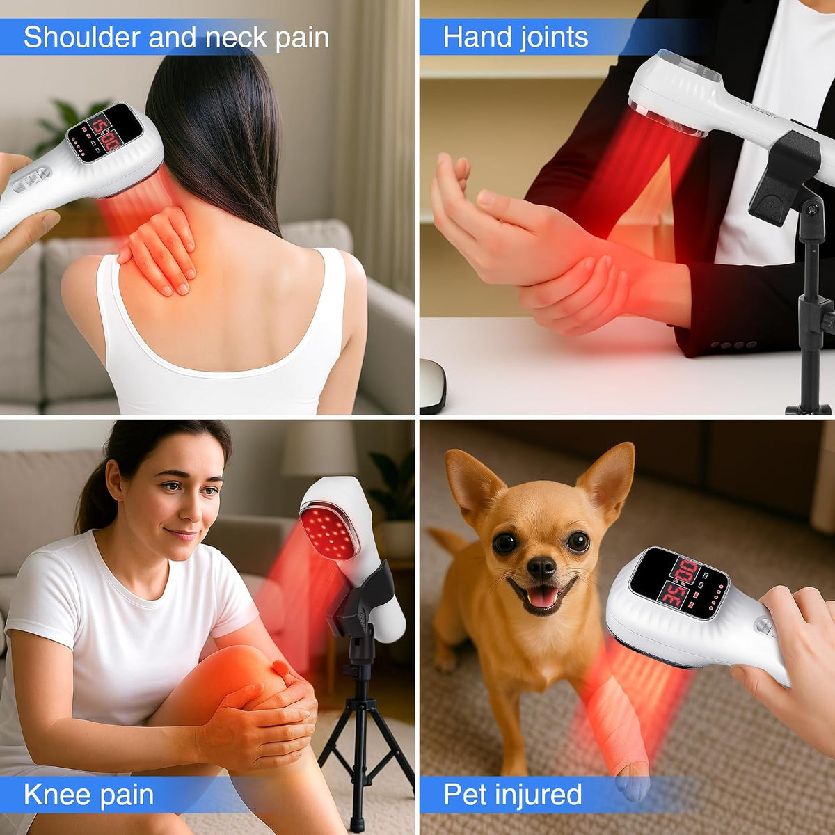 Red Light Therapy Device for Joints & Muscles Pain Relief
