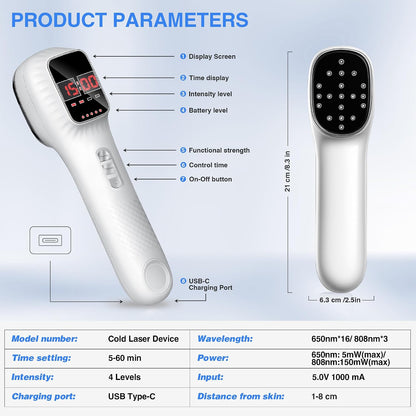 Red Light Therapy Device for Joints & Muscles Pain Relief