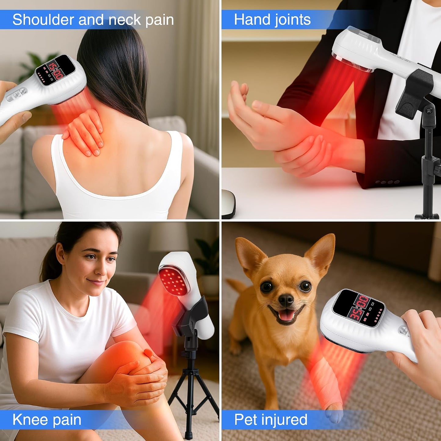 Red Light Therapy Device for Joints & Muscles Pain Relief