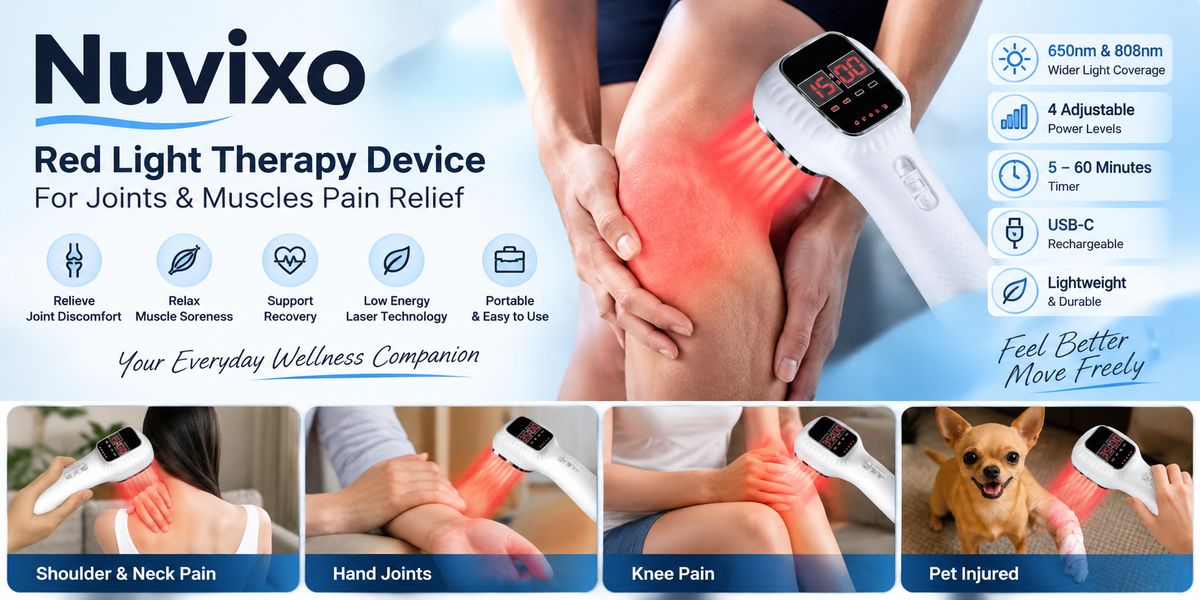 Red Light Therapy Device for Joints & Muscles Pain Relief